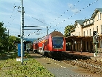 Rudolstadt 2004: Regionalbahn mit 143 Steuerwagen vorraus