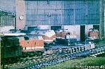 Saalfeld 1985:  Diesel im Lokschuppen