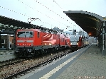 Saalfeld 2003: Bahnalltag Wendezug und Triebwagen