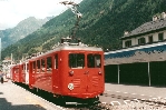 Talstation der Montenvers-Bahn in Chamonix