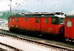 Regionalzug der Brünigbahn in Brienz