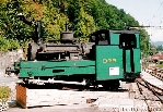 Dampflok der Brienz-Rothorn-Bahn als Denkmal
