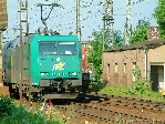 185-CL 007 mit Kesselzug in Erfurt