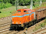 Lok 29 vom Stahlwerk Thüringen in Saalfeld