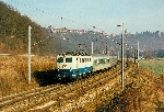 Orlamünde 1997: 141 mit Regionalbahn Richtung Saalfeld