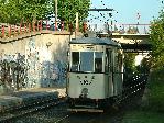 2006: Wagen 92 am Abzweig Wiesenhügel