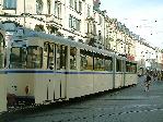 2005: Gotha Gelenkwagen G4 in der Bahnhofstraße