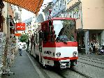 2005: Tatra-Zug in der Marktstraße