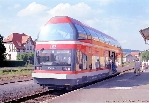 Bad Berka 1997: 670 003 im Bahnhof