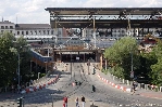 Erfurt 2007: Der Bahnhof vom Südpark aus gesehen