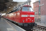 Erfurt 2007: Sonderzug mit 219 084