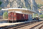 Taormina 2007: abgestellte Güterwagen