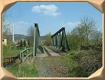 Vorschaubild: Rudolstadt-Schwarza, 22.04.2005 die Brücke über die Schwarza